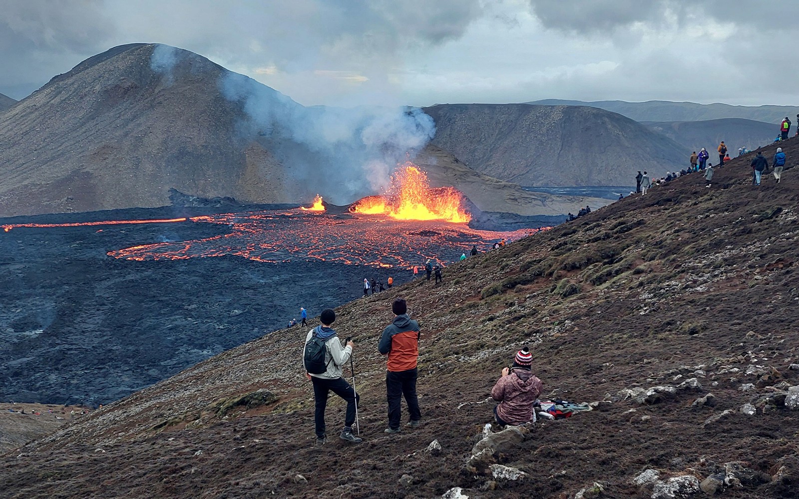 From Reykjavik: Blue Lagoon Admission Tickets + Fagradalsfjall Volcano Day Tour with Transfers — gallery 2