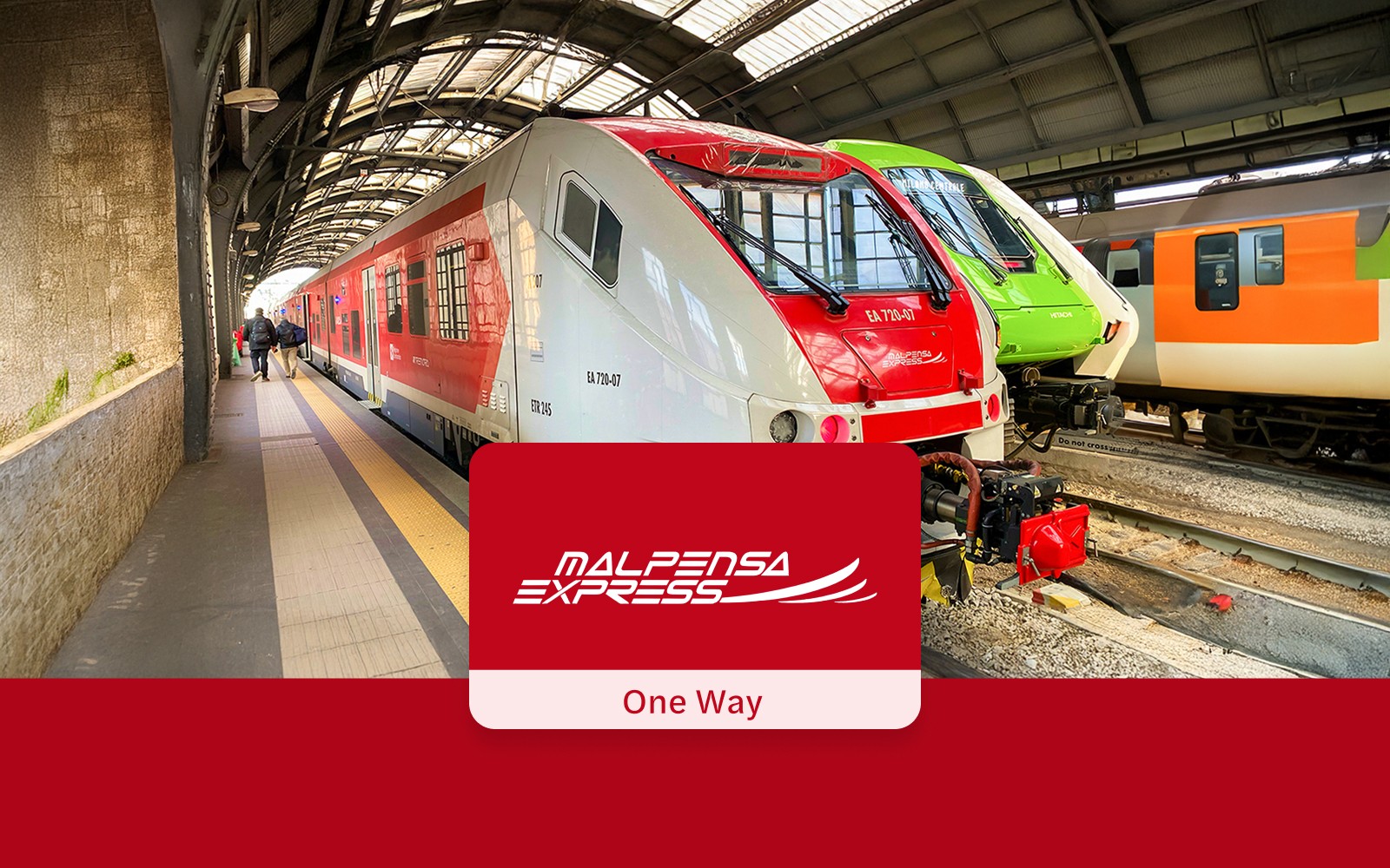 Malpensa Express: One-Way Train Transfers between Malpensa Airport T1/T2 and Central/Cadorna Station 