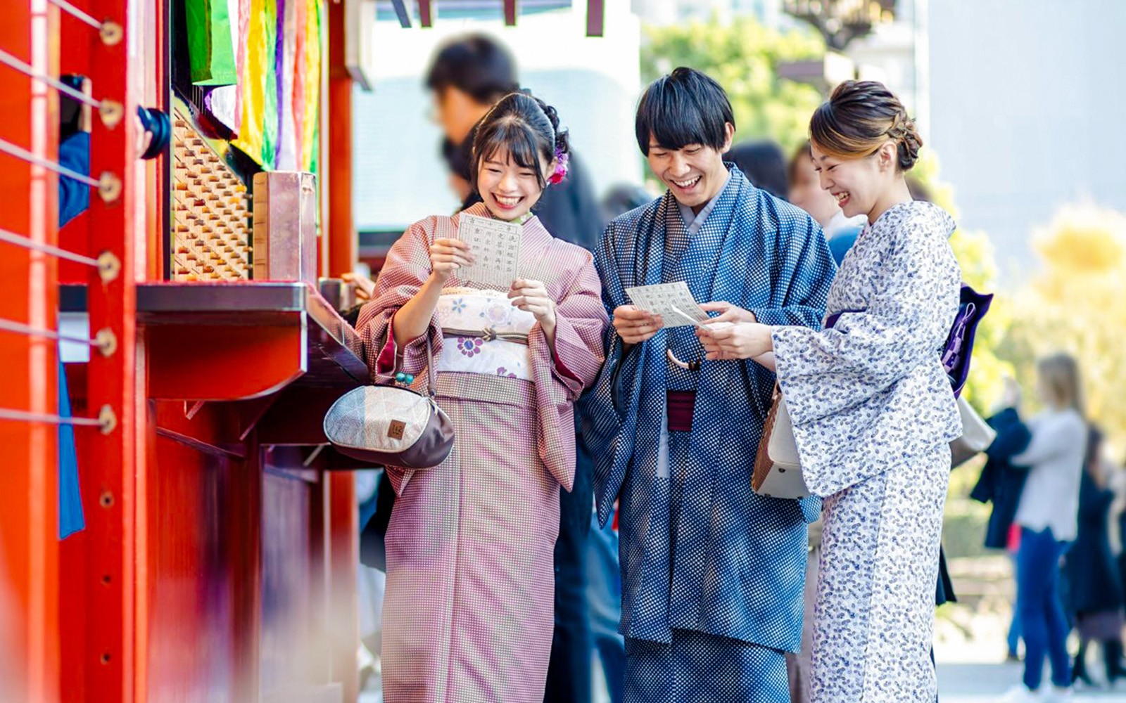 Kimono & Yukata Rental Near Kyoto Station with Optional Hair Styling 