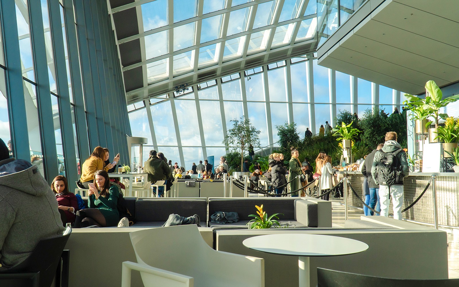 Sky Garden Early Access Tickets with Coffee & Croissant