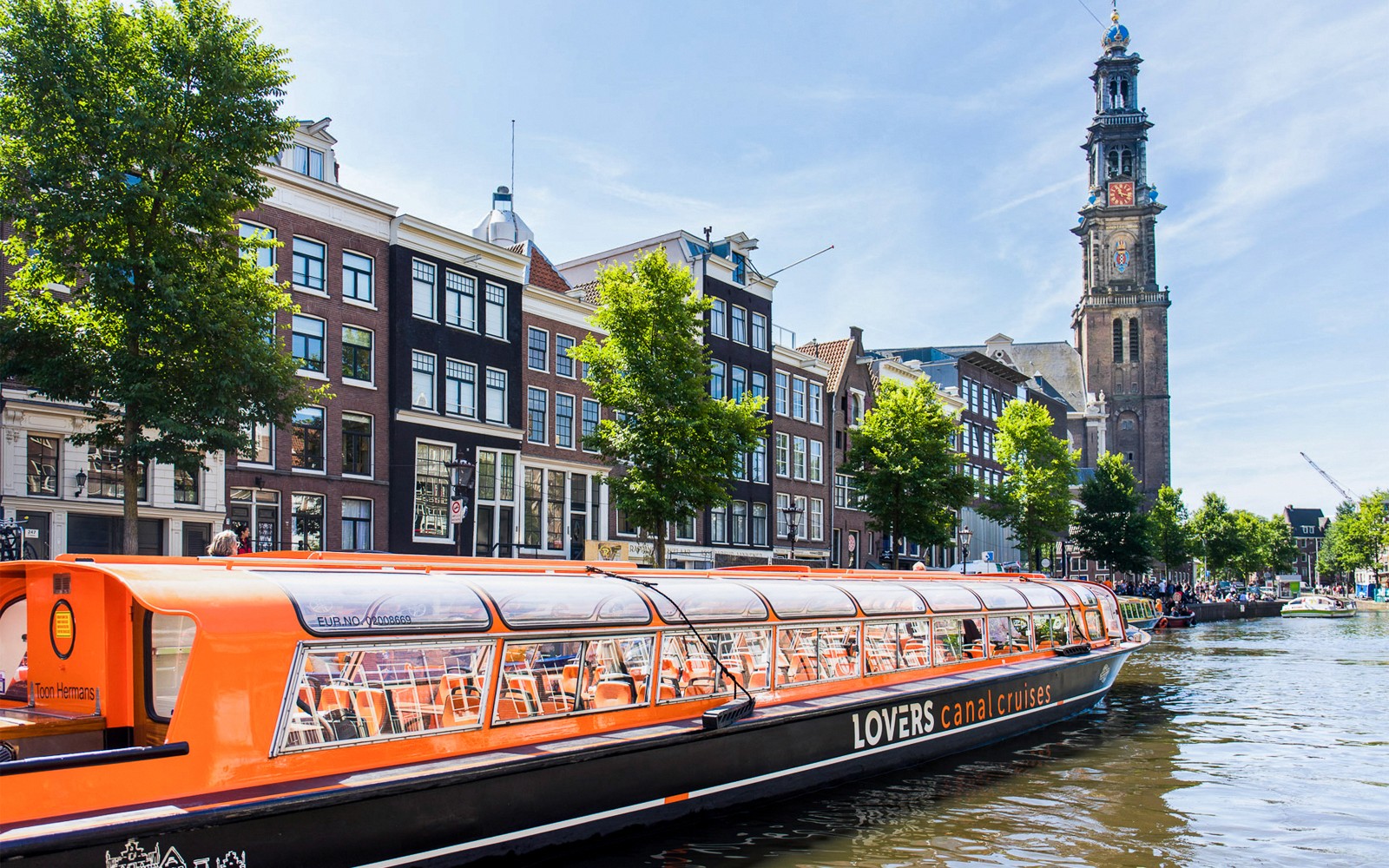 Amsterdam: 1-Hour Sightseeing Canal Cruise on Electric Boat