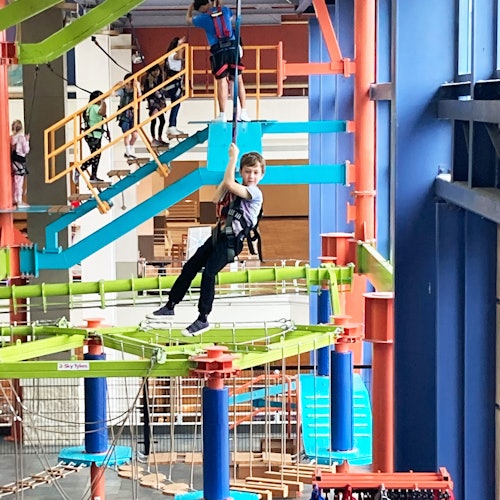 LiggettVille San Antonio: Fast Track + High Ropes Course, Zip Rail & Wall Climb — gallery 3