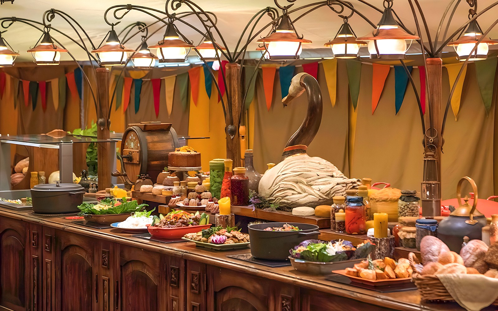 From Auckland: Hobbiton & Te Puia Tour with Festive Lunch & Hangi Dinner Buffet — gallery 3