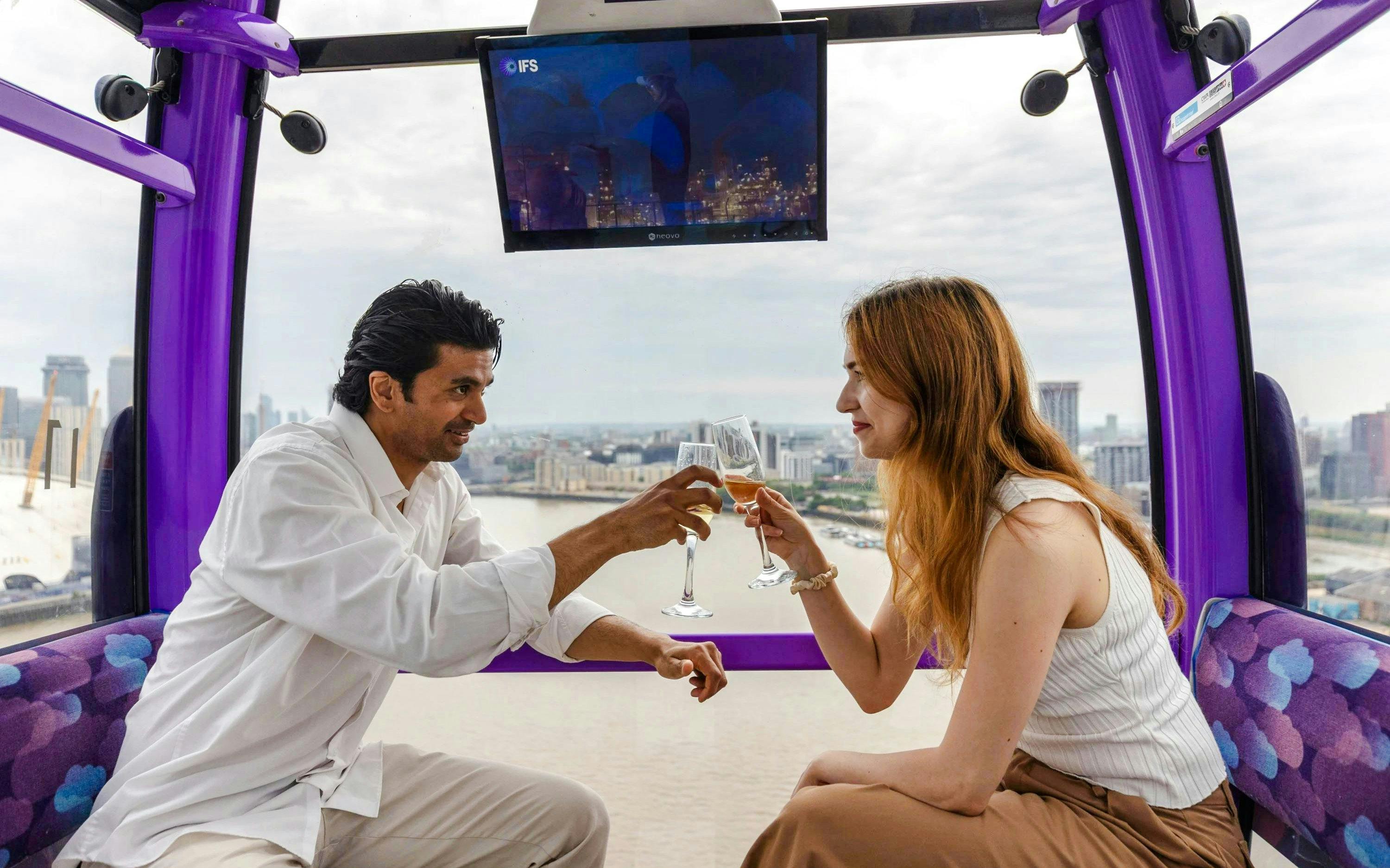 London IFS Cloud Cable Car: Champagne Experience Tickets at IFS Cloud Cable Car