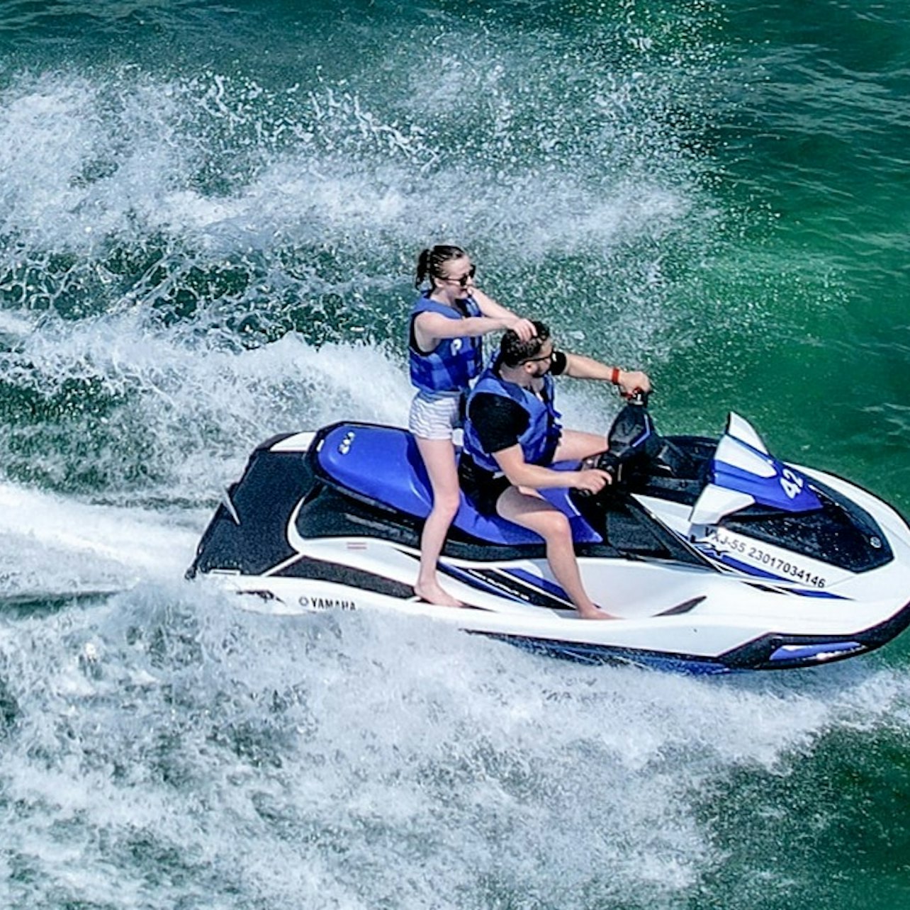 Cancún: Waverunner Jet Ski Lagoon
