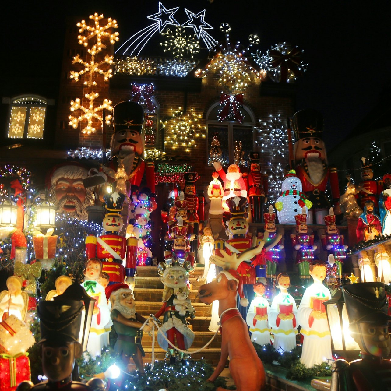 Dyker Heights Holiday Lights Tour with Hot Cocoa - venue or experience setting