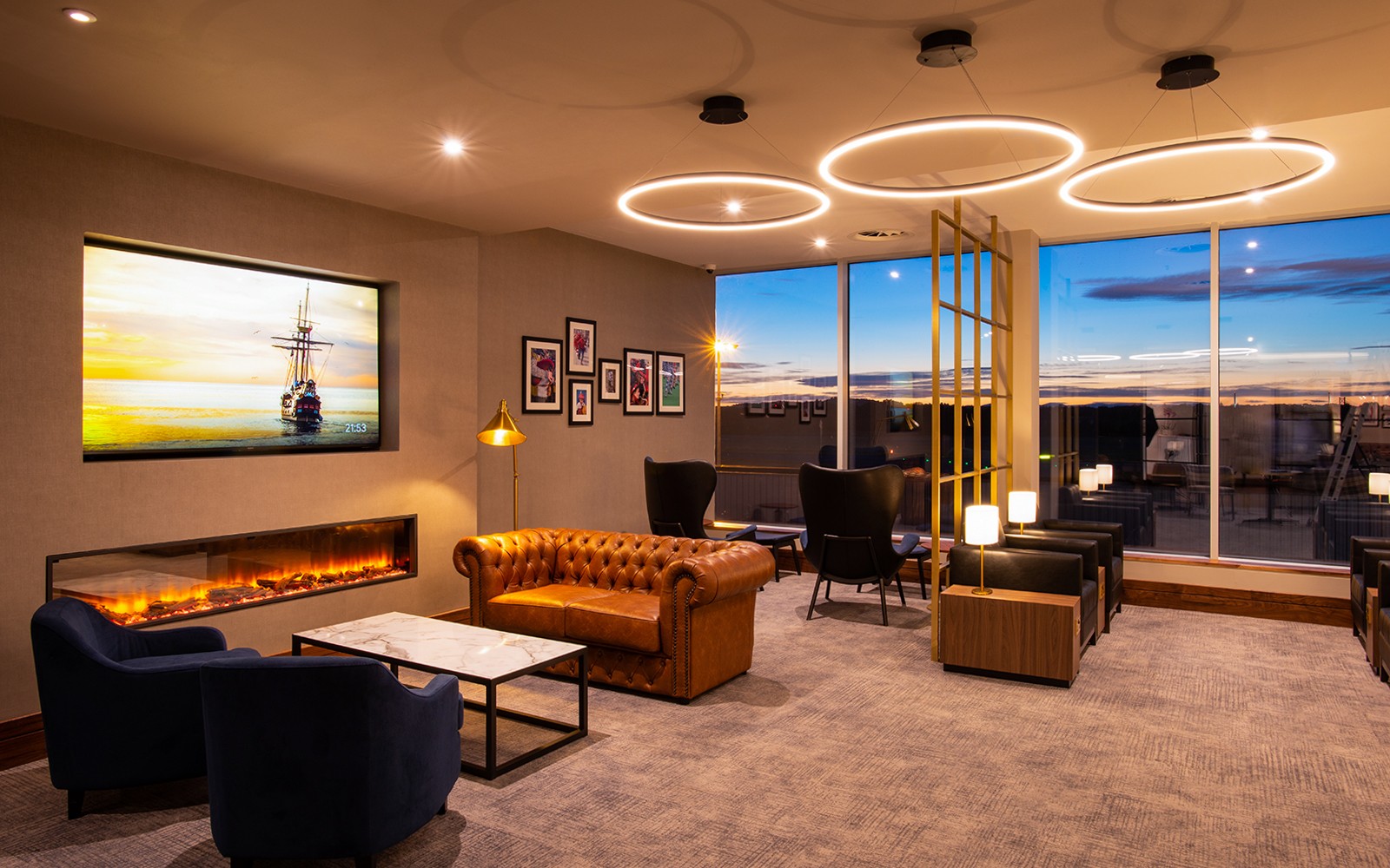 Edinburgh Airport Turkish Airlines Plaza Premium Lounge Departure Hall Access