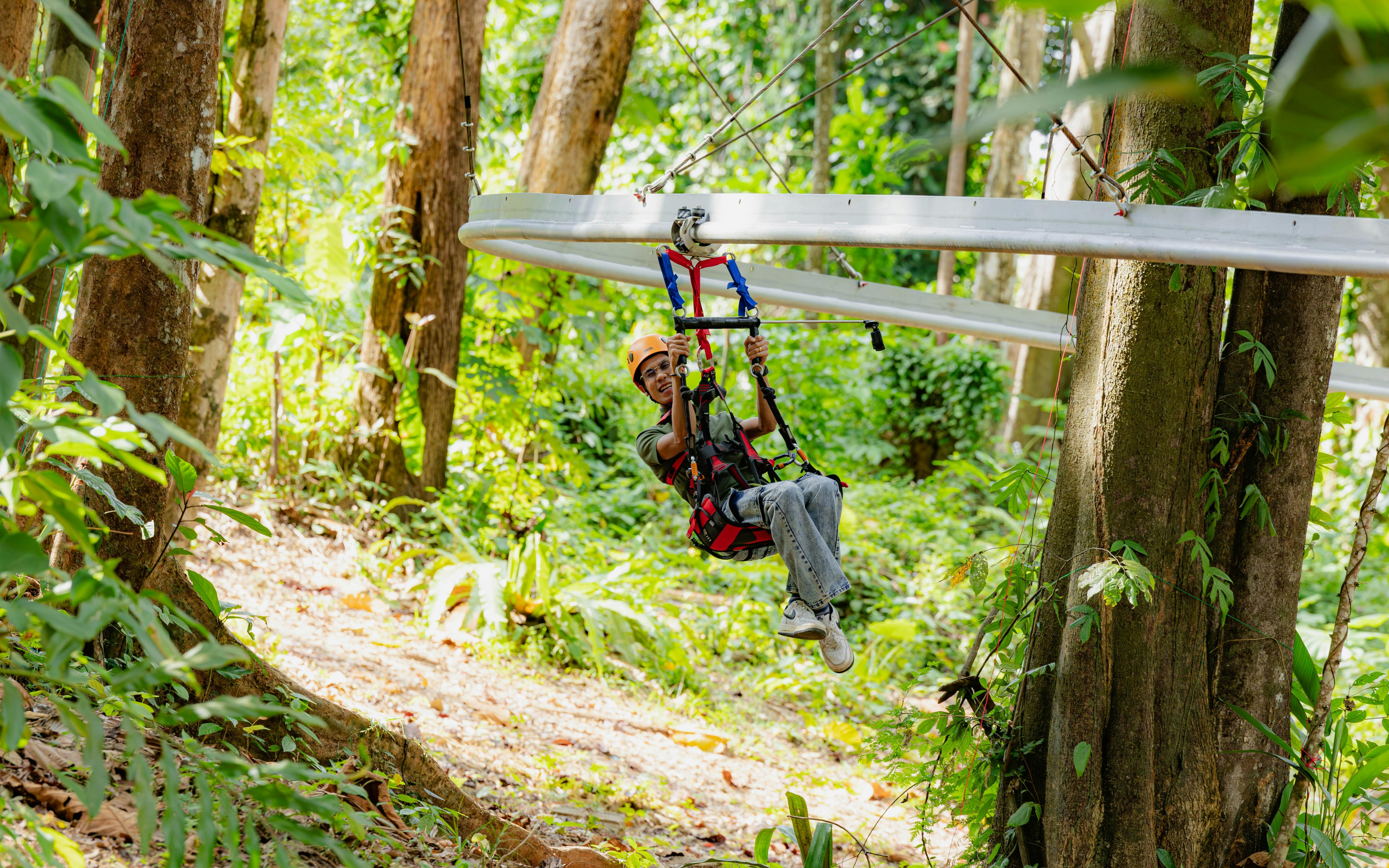 Sky Rock Zipline Adventure at Khao Lak