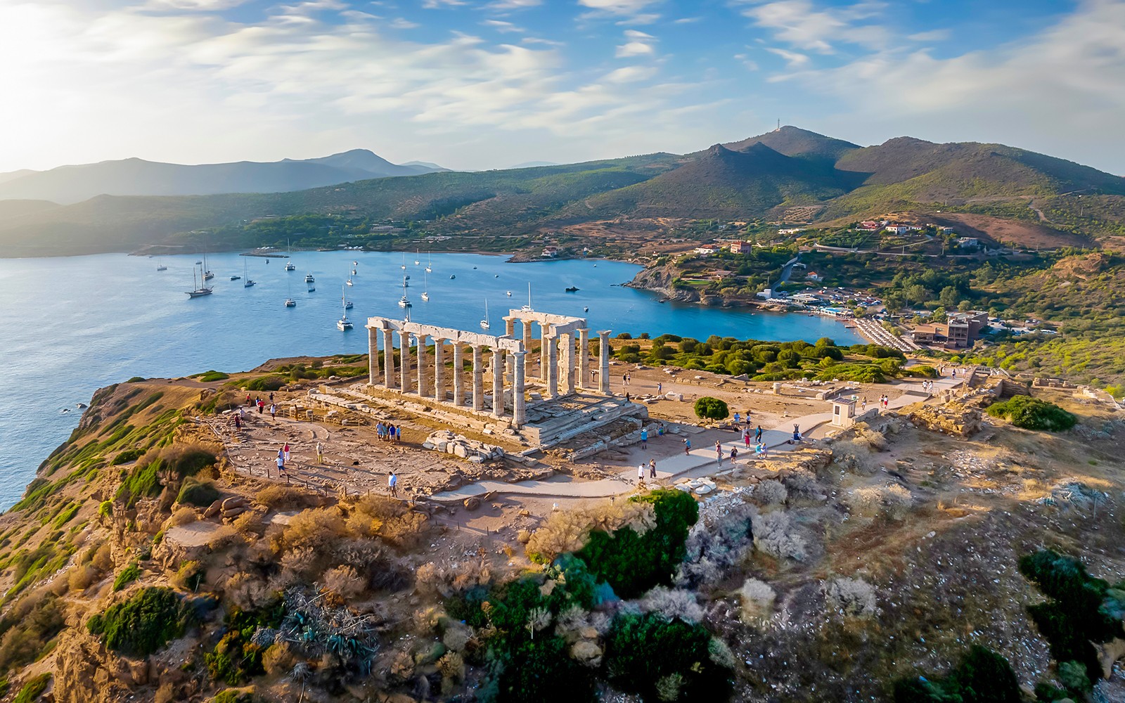 From Athens: Temple of Poseidon & Cape Sounion Half-Day Trip