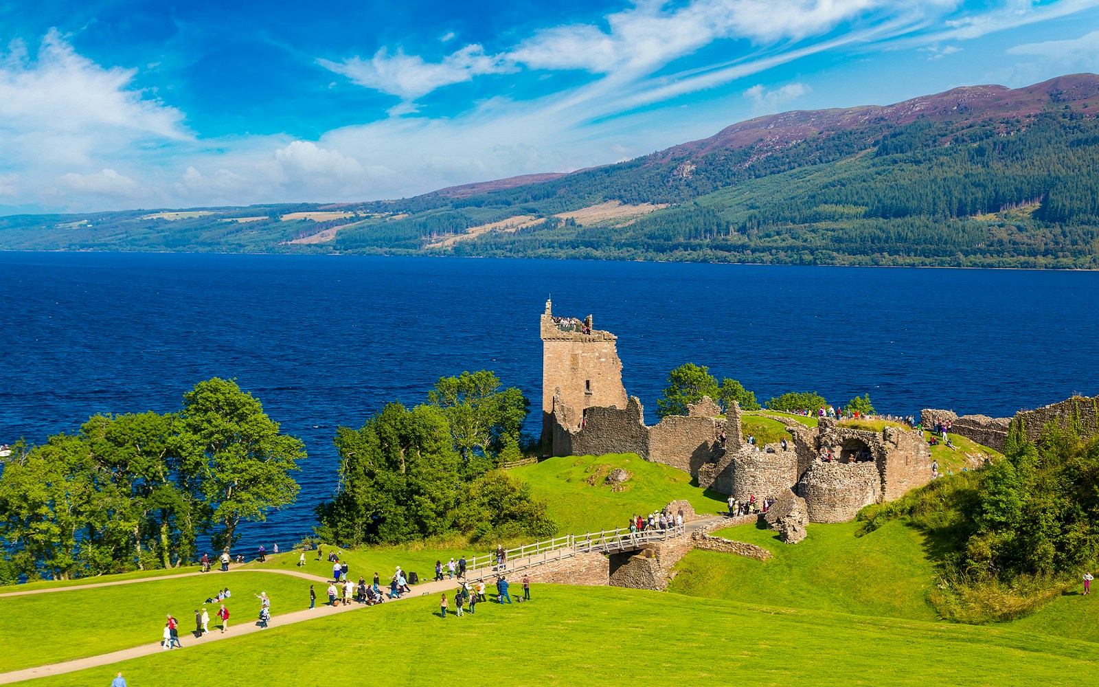 From Edinburgh: Loch Ness and The Highlands Day Trip with Lunch & Optional Cruise — main image