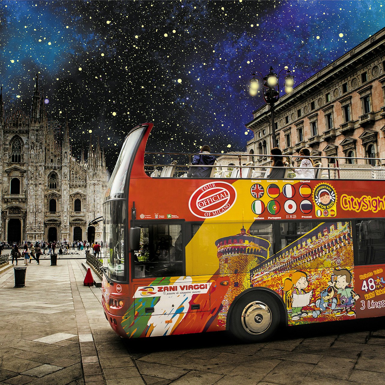 Milan Hop-On Hop-Off Tours