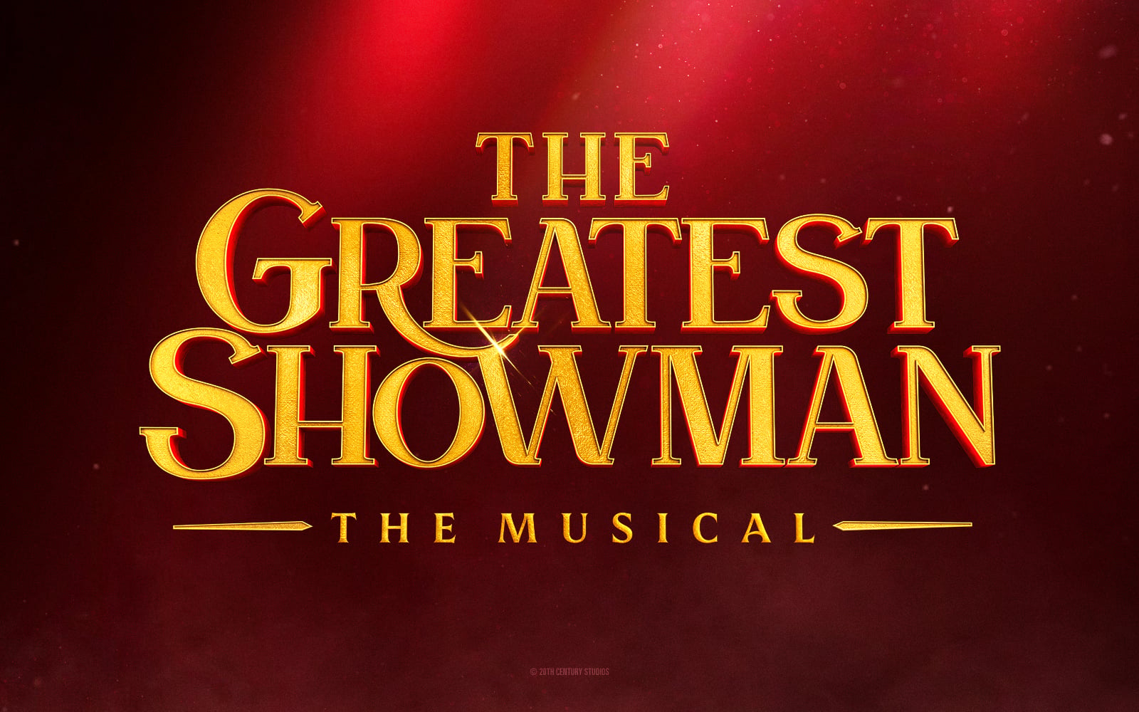 The Greatest Showman artwork for the Theatre Royal Drury Lane production opening in spring 2027