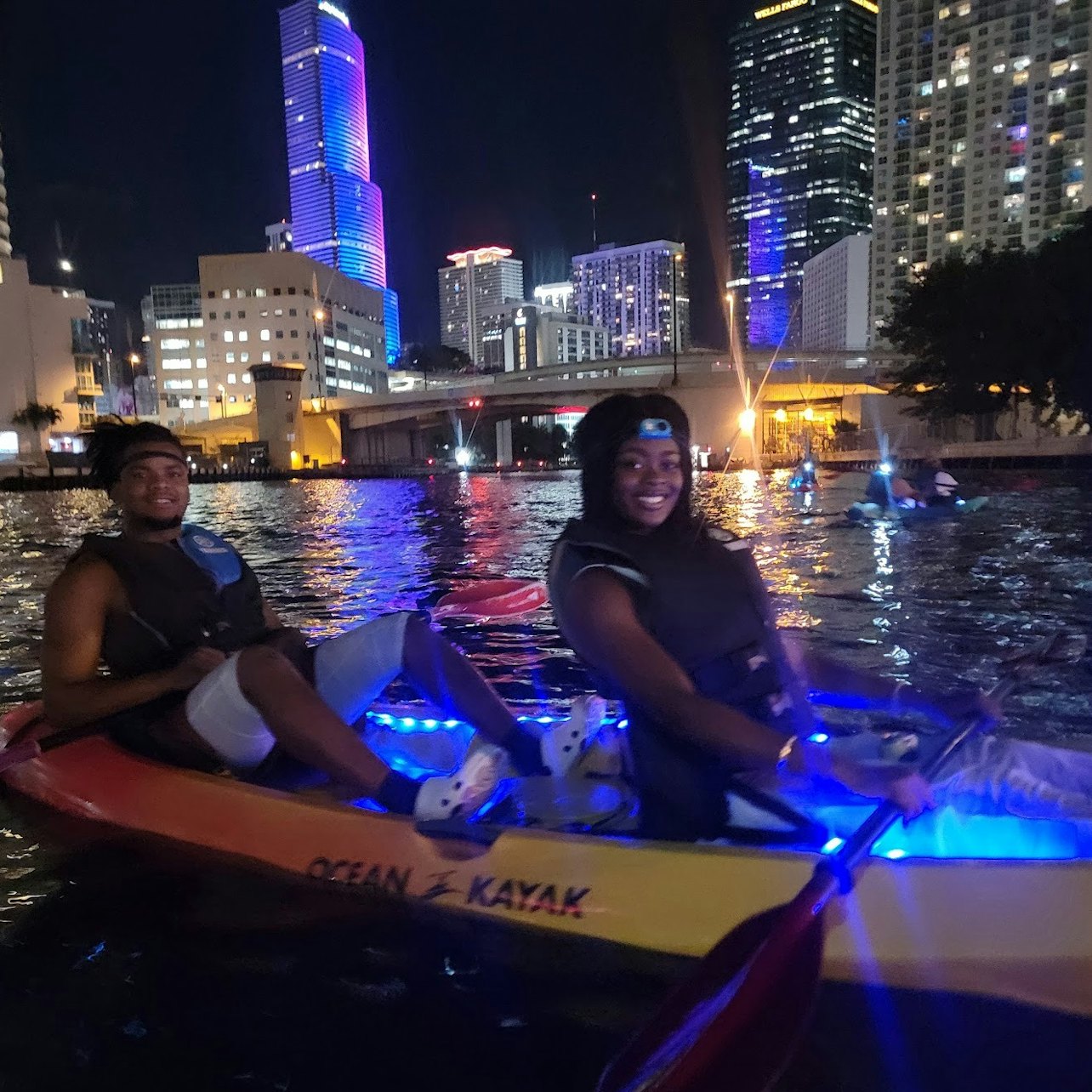 Miami: City Lights SUP or Kayak Night Tour