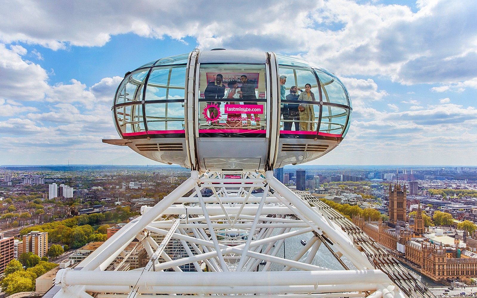 Combo: London Eye Tickets + Hop-on Hop-off Bus Tour + Thames River Cruise — main image