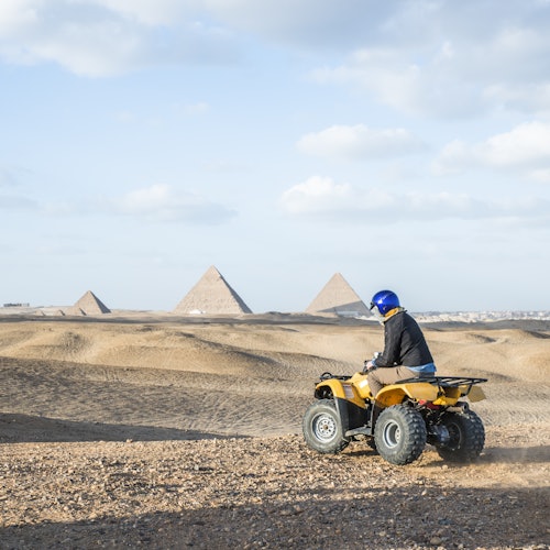 Quad & Camel Ride Tour Around the Pyramids from Cairo or Giza