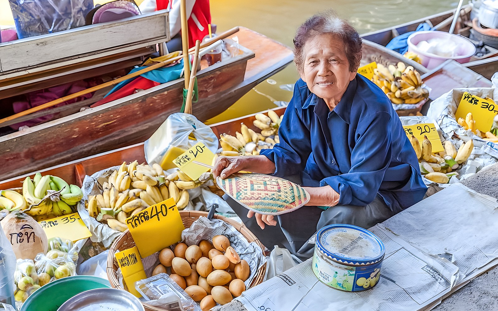 Bangkok Floating Markets Full-Day Guided Tour