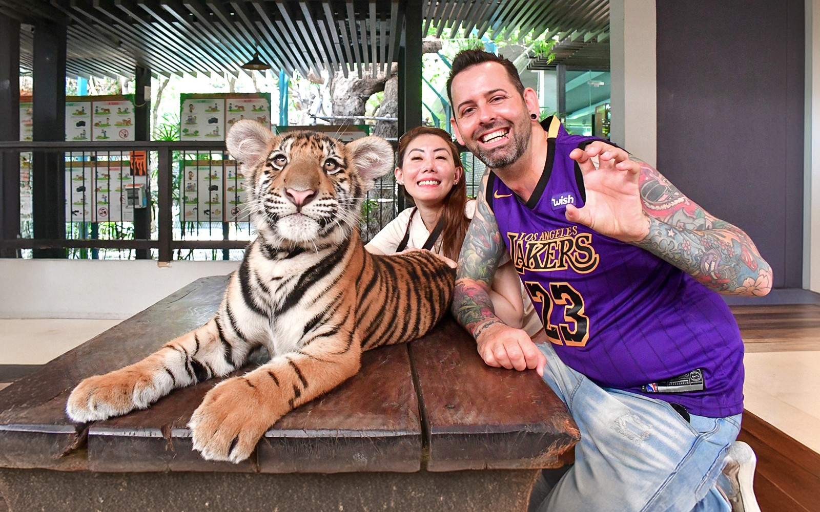 Tiger Park Tickets: Non-Thai Residents