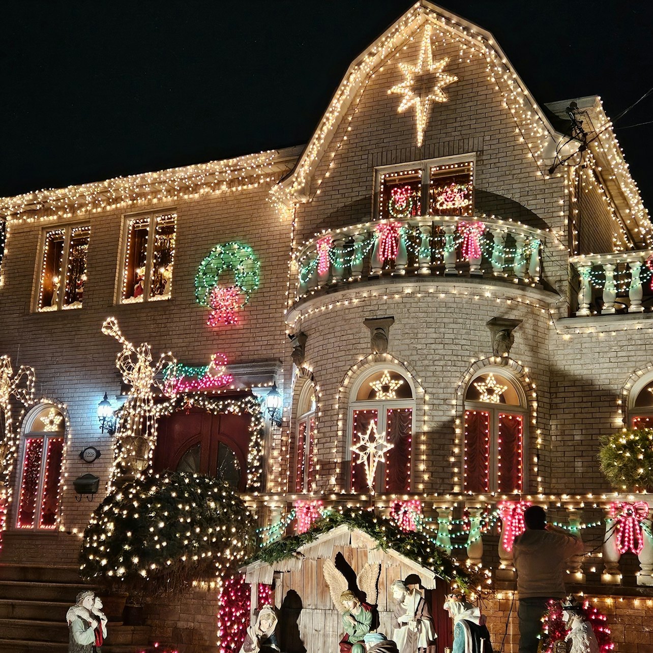 Dyker Heights Holiday Lights Tour with Hot Cocoa - venue or experience setting