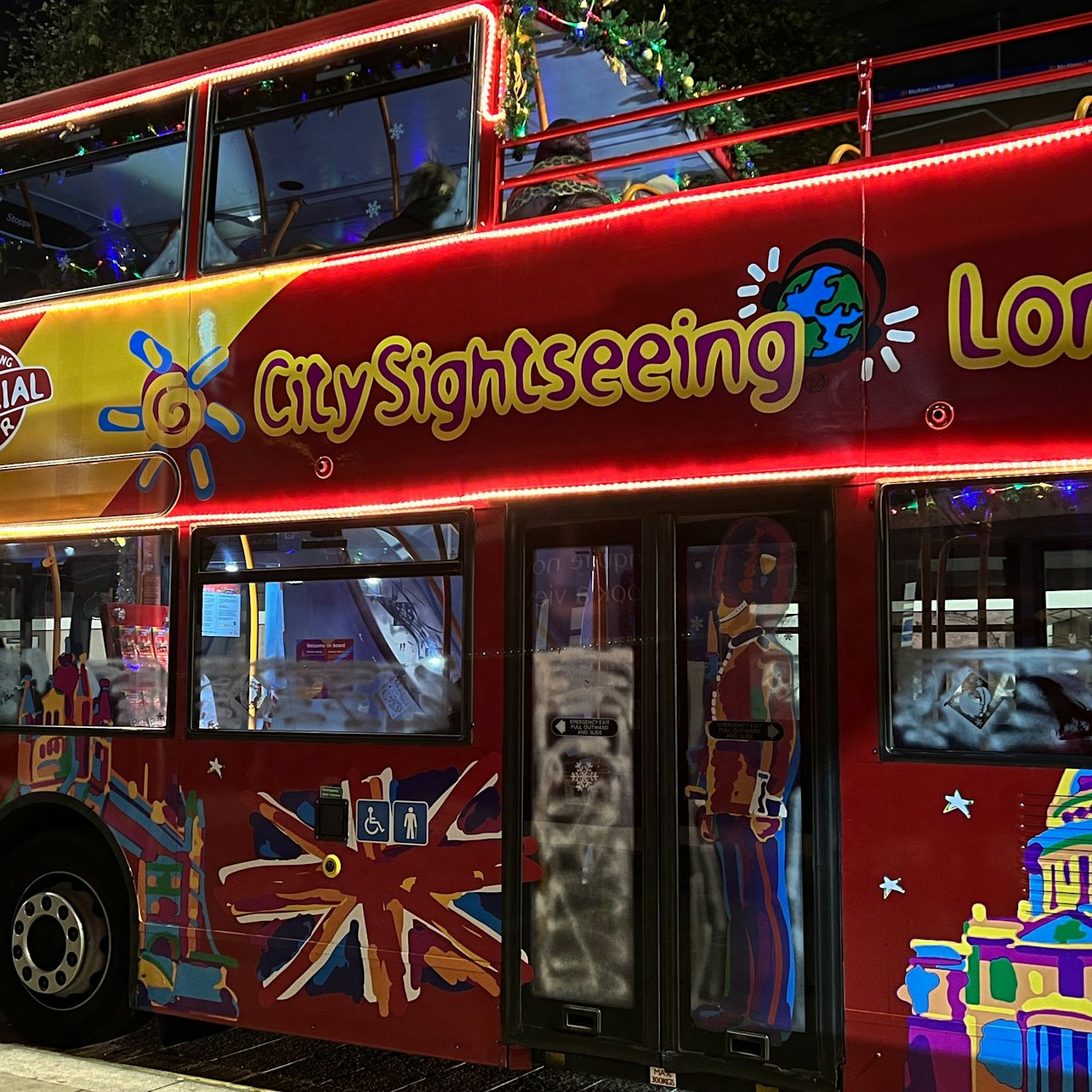 City Sightseeing London: Christmas Lights Bus Tour