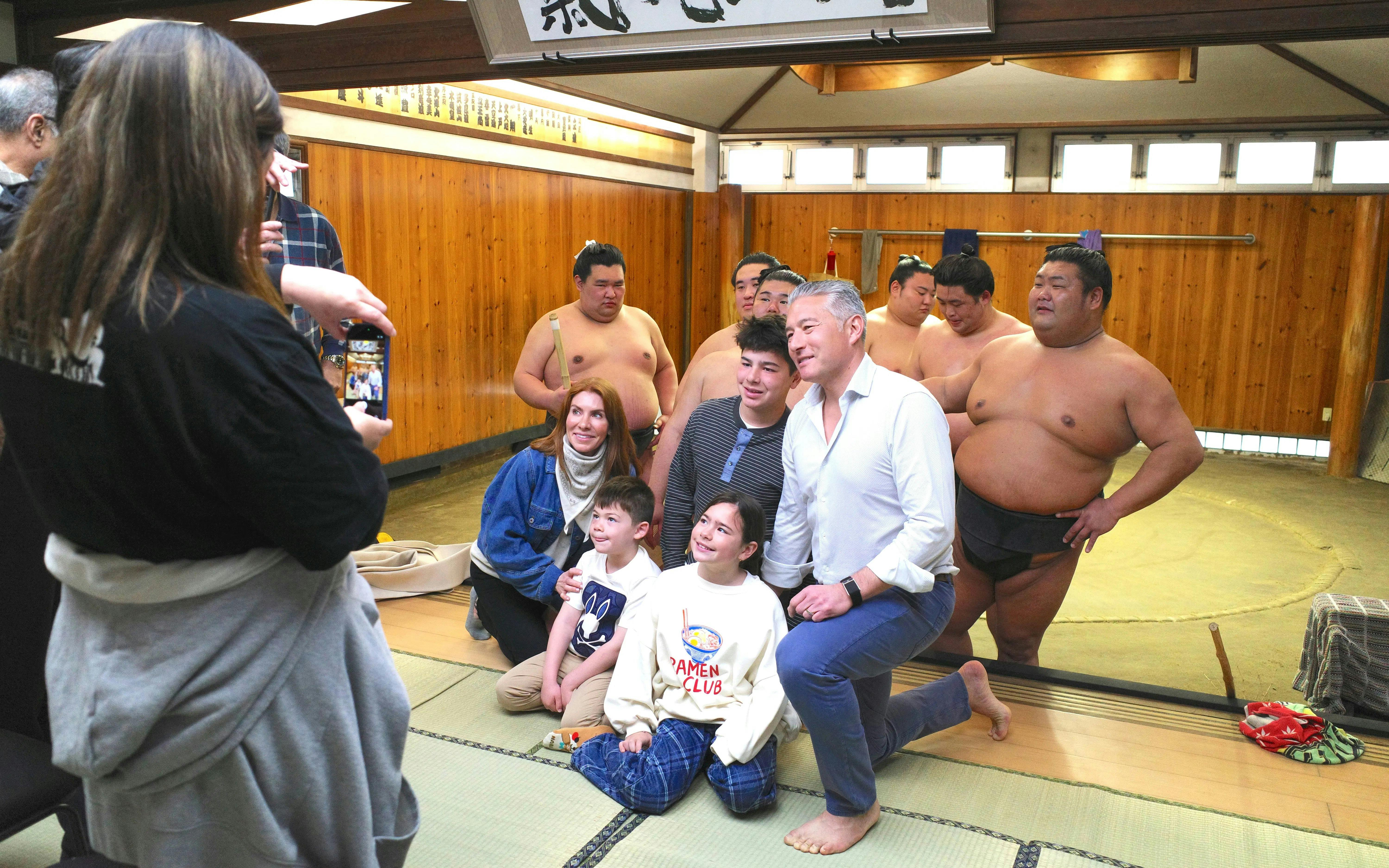 Premium Professional Sumo Morning Practice Experience in Asakusa