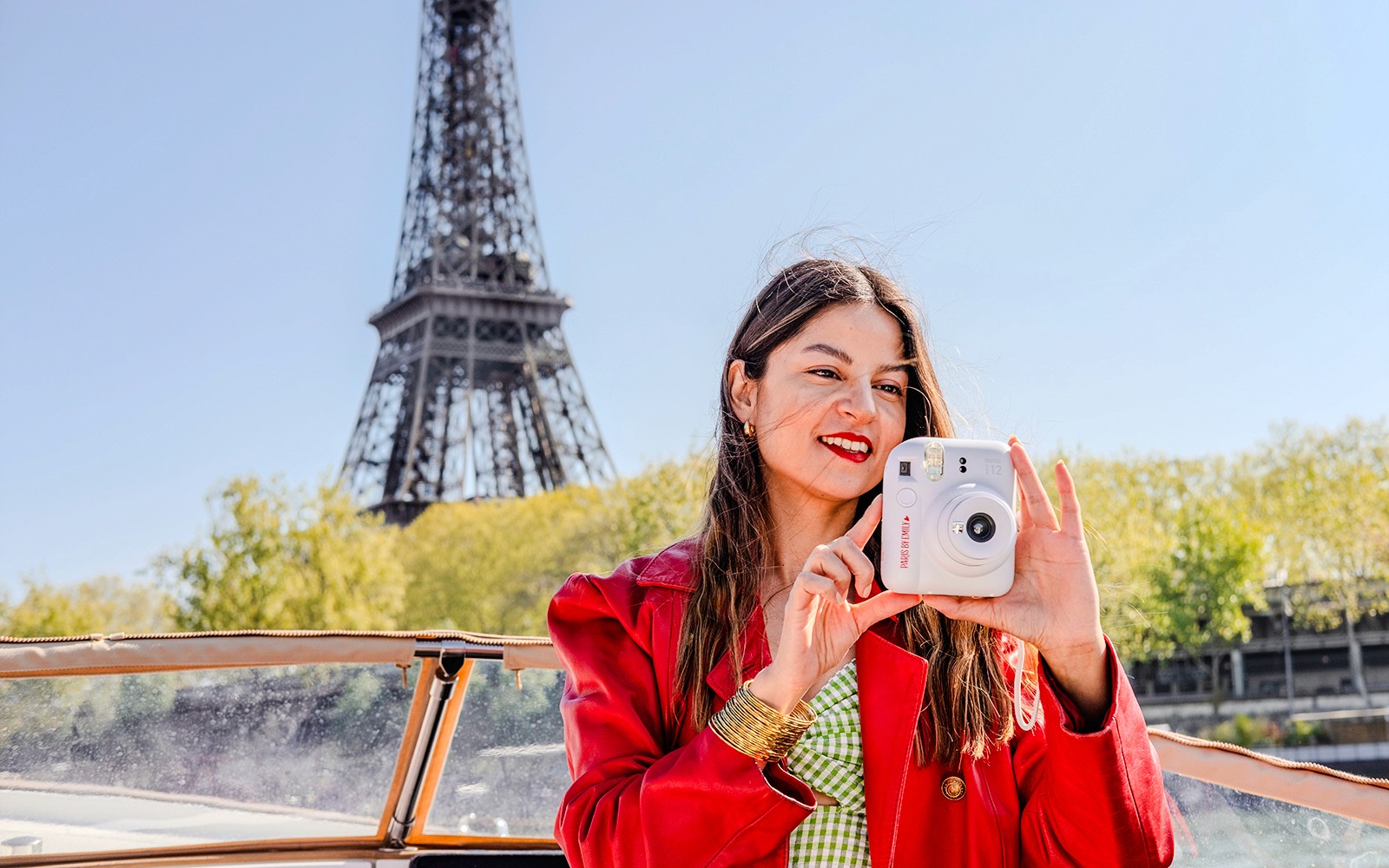 Emily in Paris Champagne Seine Cruise
