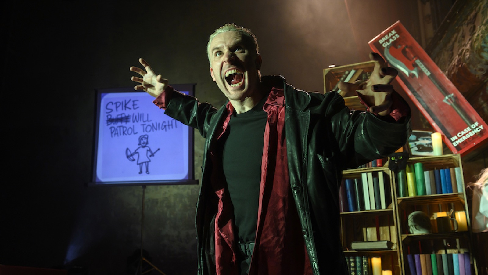 Buffy Revamped visitor view at Lyric Theatre