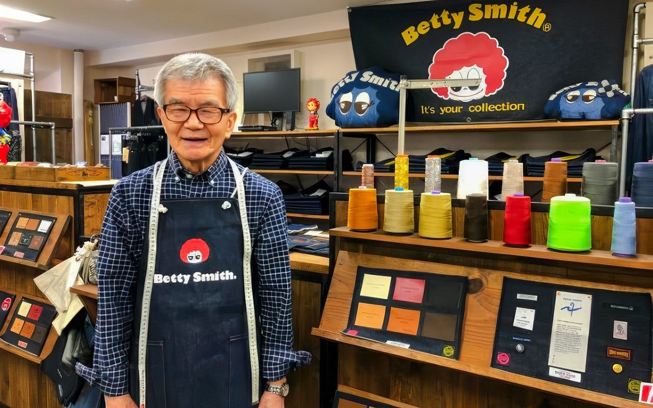 Betty Smith Jeans-Making Experience in Tokyo