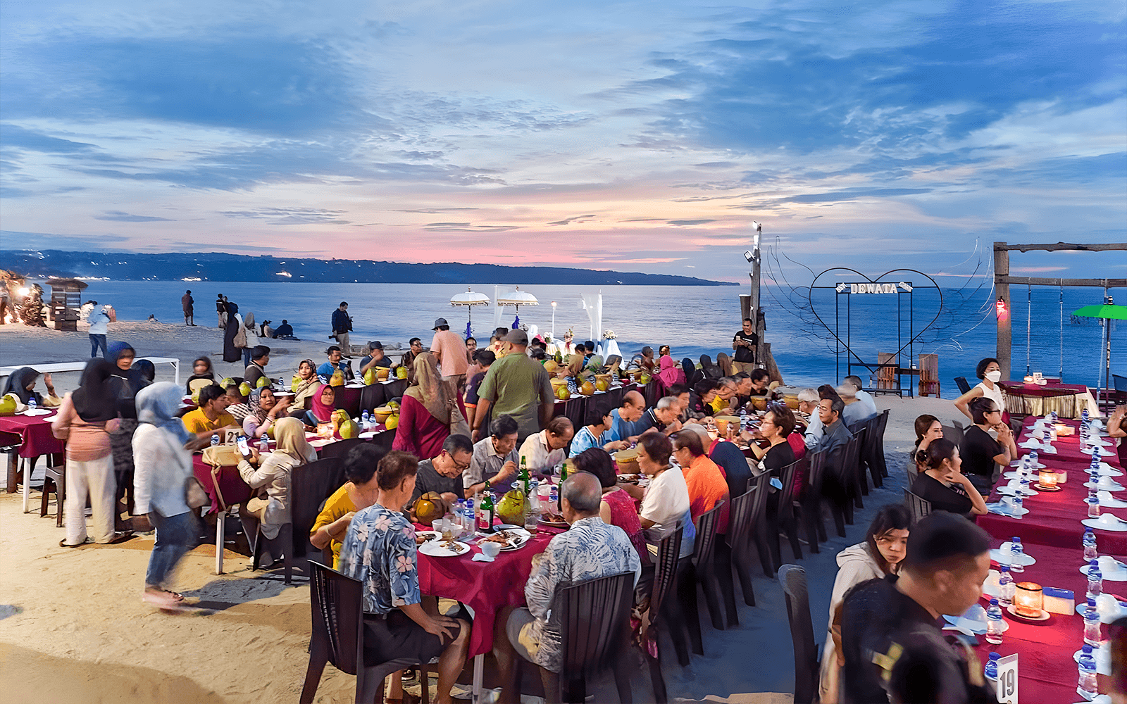 Jimbaran Bali Seafood Dinner at New Dewata Cafe