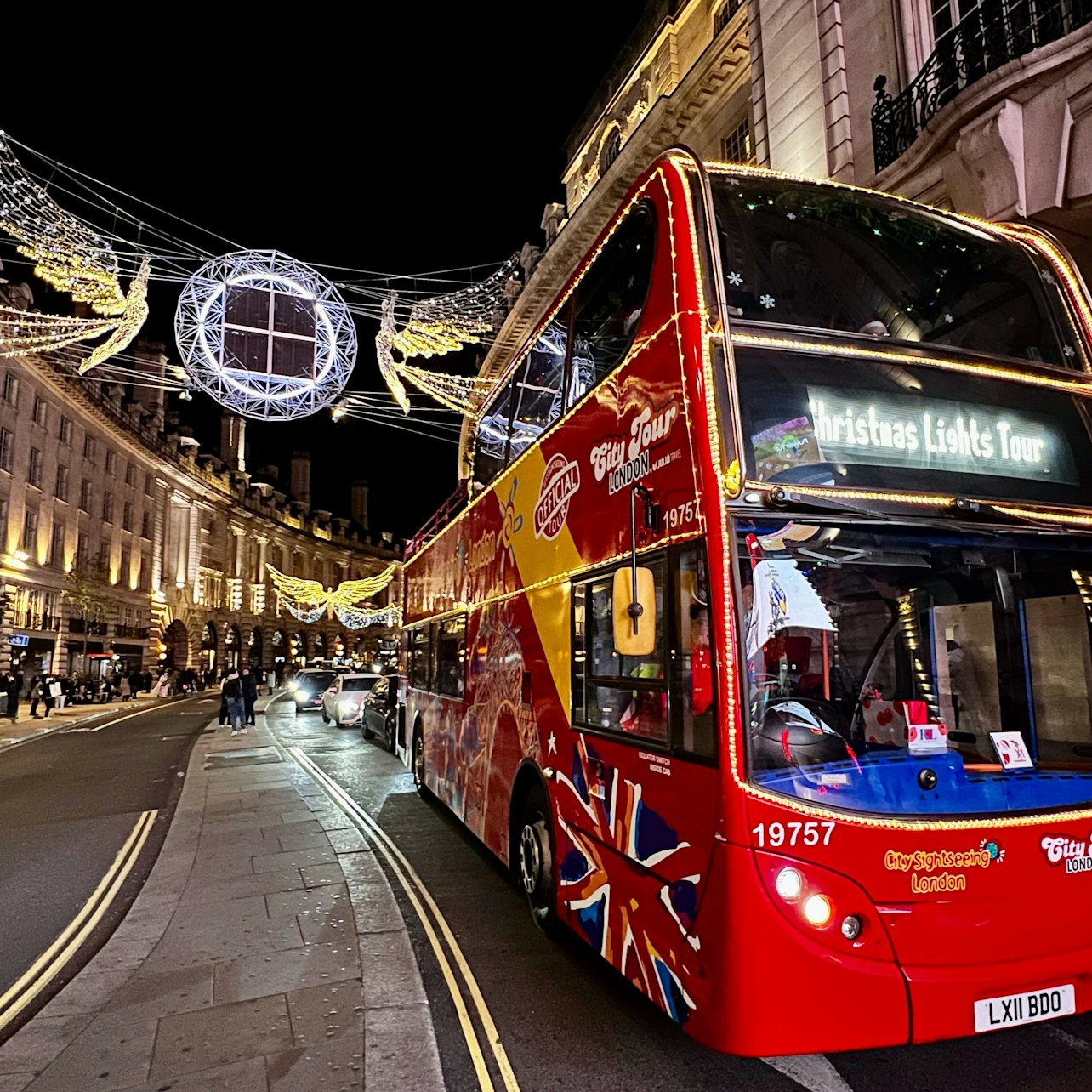 City Sightseeing London: Christmas Lights Bus Tour