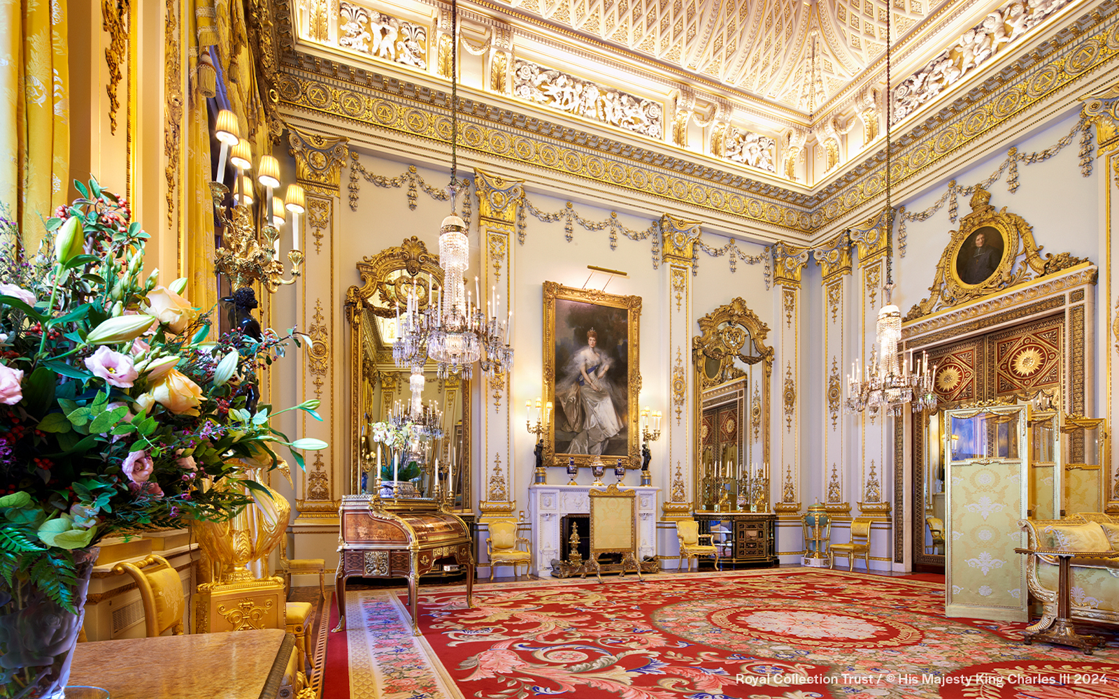 Buckingham Palace State Rooms Tickets & Changing the Guard Tour visitor view at same as tid x vid combo stated above