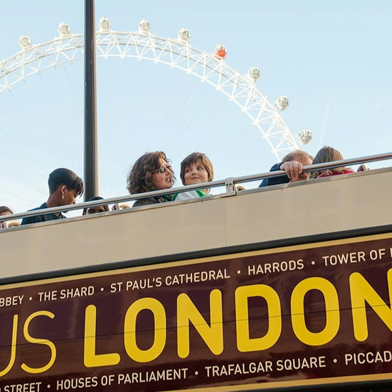 London: London Eye Ticket, Hop-on Hop-off Tour & River Cruise