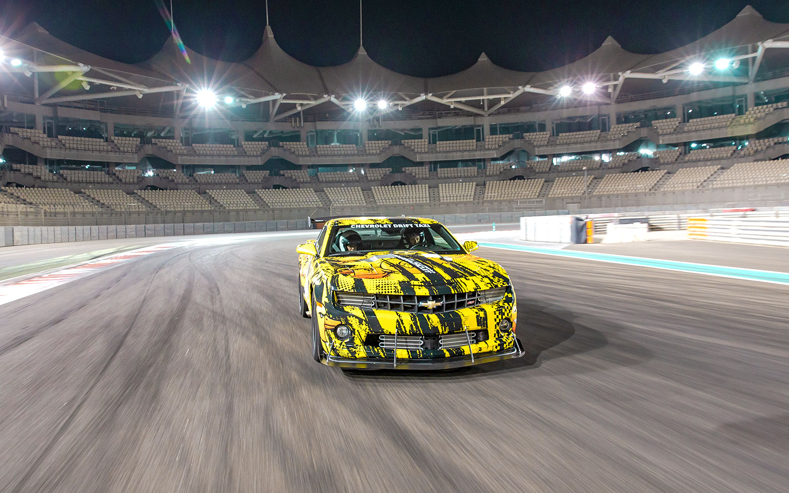 Chevrolet Drift Taxi: Ride at Yas Marina Circuit