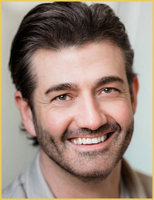 Oliver Tompsett, who plays P. T. Barnum in The Greatest Showman at the Theatre Royal Drury Lane