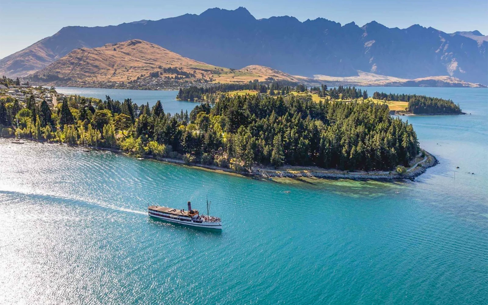 From Queenstown: TSS Earnslaw Cruise with Walter Peak Horse Trekking