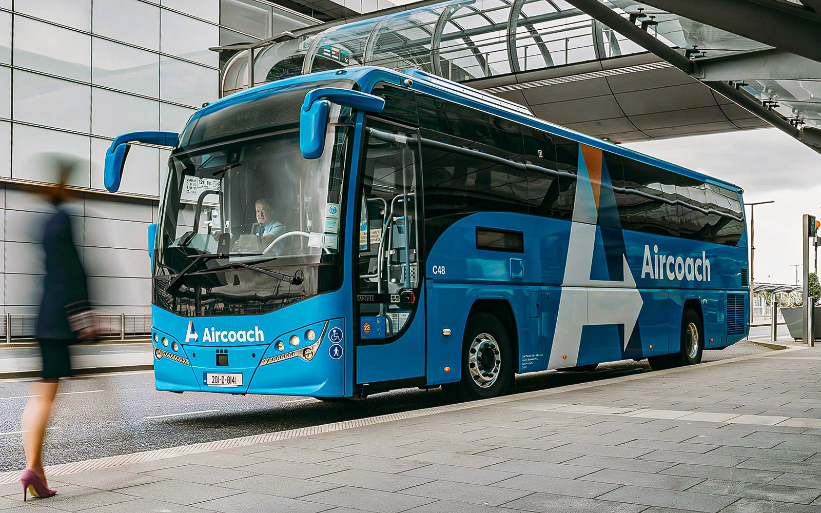 Aircoach One-Way Tickets: Dublin Airport to/from City Center — mobile