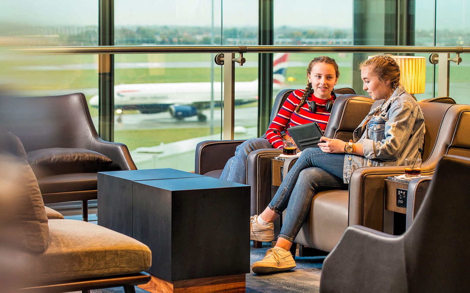 London Heathrow Airport T5: Plaza Premium Lounge Access