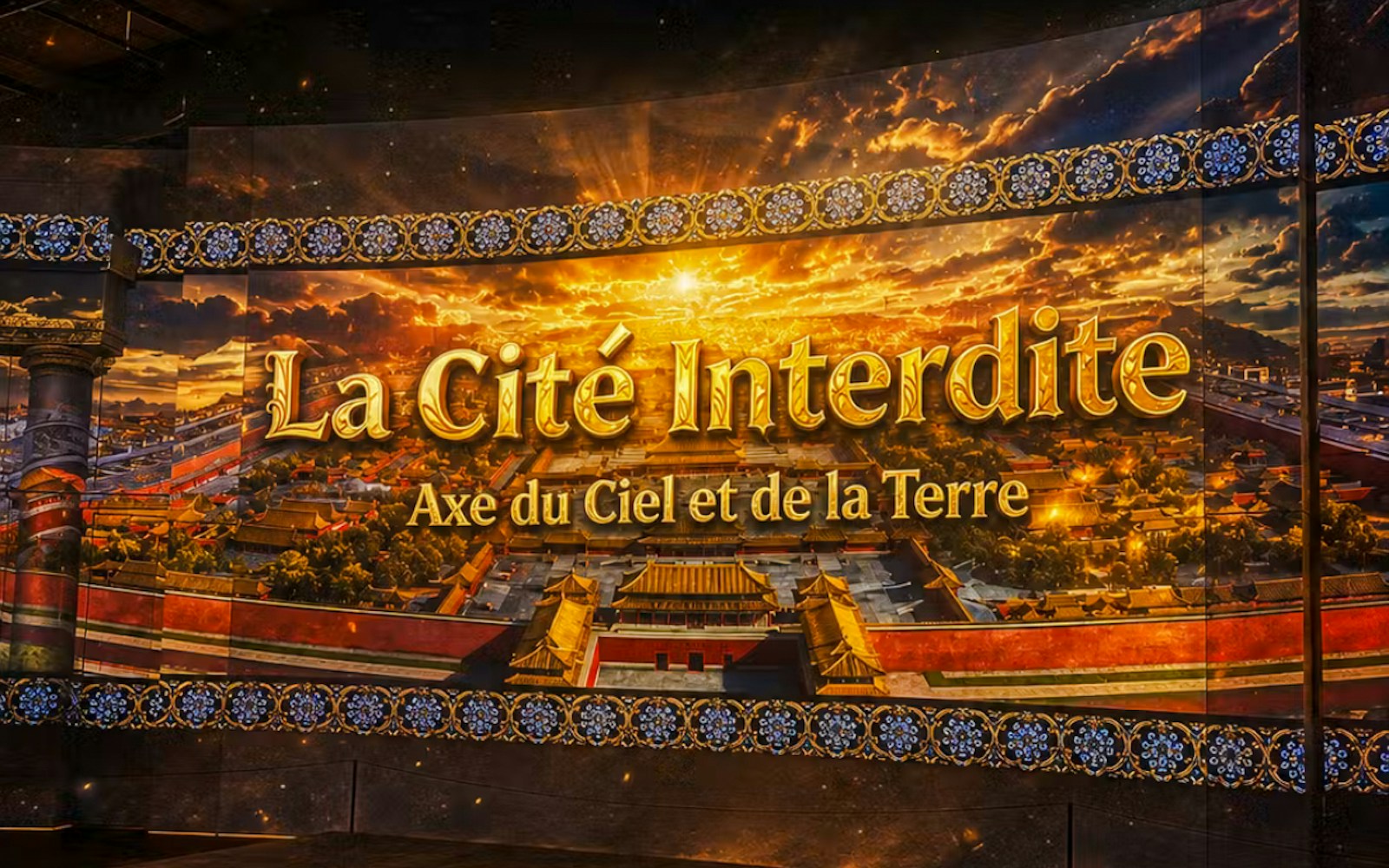 La Cité de l'Histoire: The Forbidden City Immersive Experience Tickets visitor view