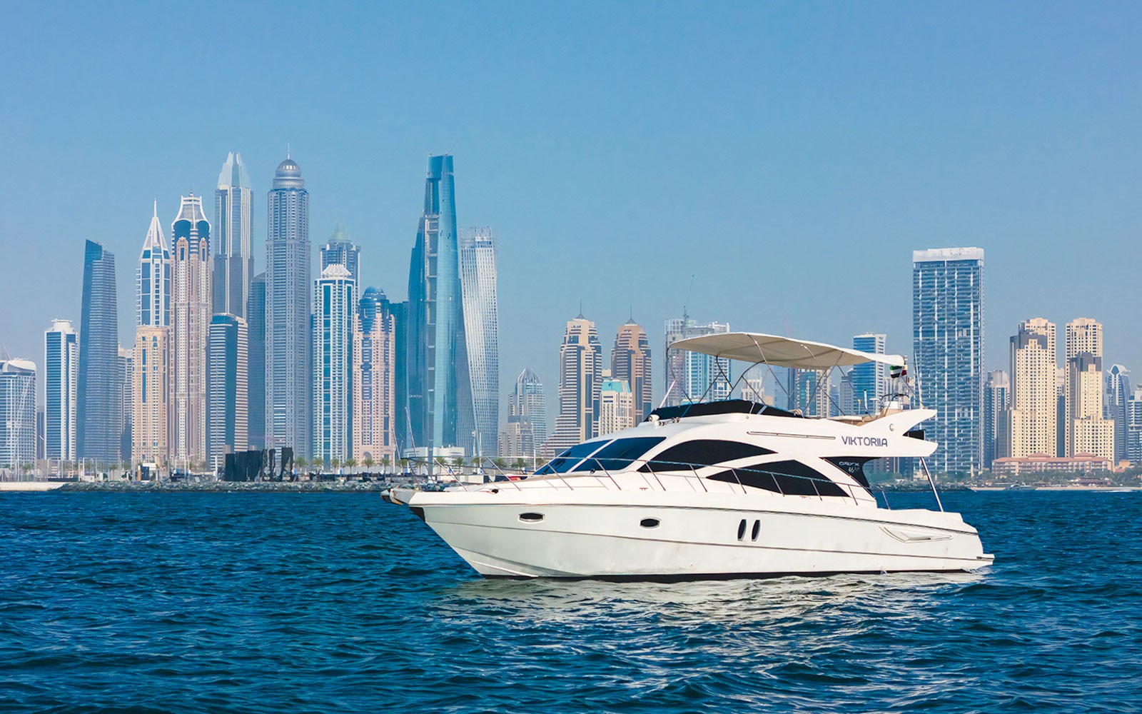 Dubai Harbour Private Luxury Yacht Rental