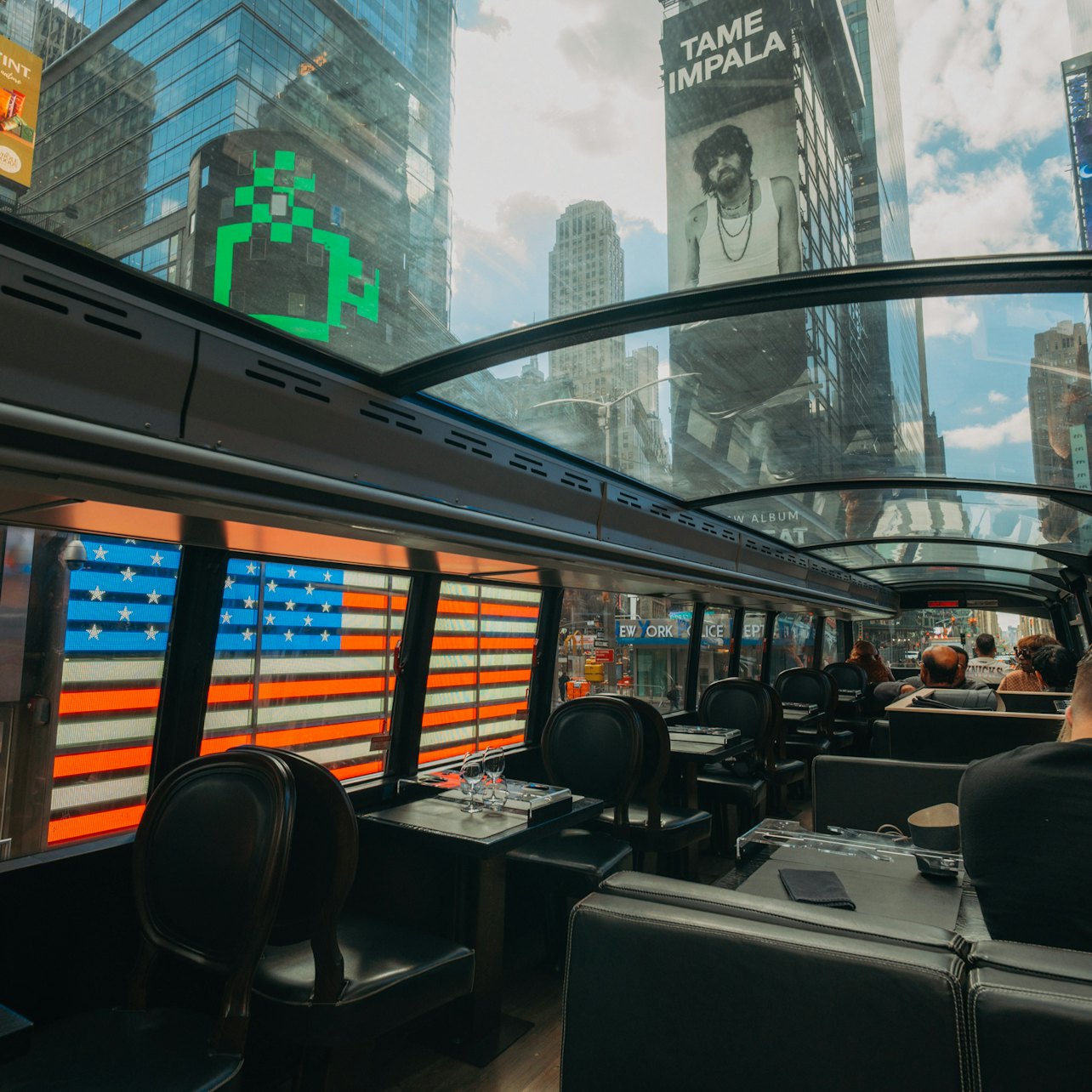 Bustronome New York: City Bus Tour + Dinner visitor view