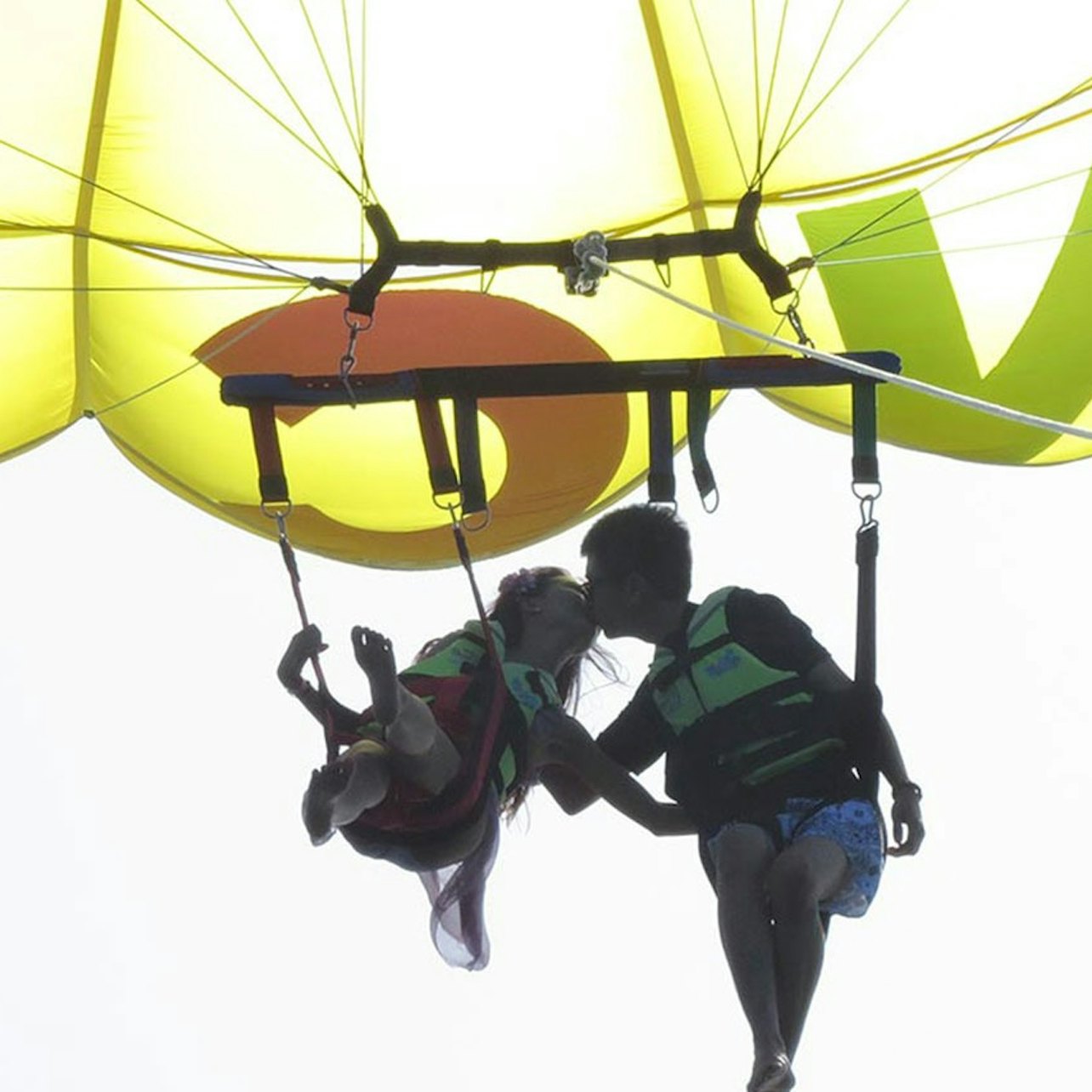Cancún: Parasailing Open Date Ticket