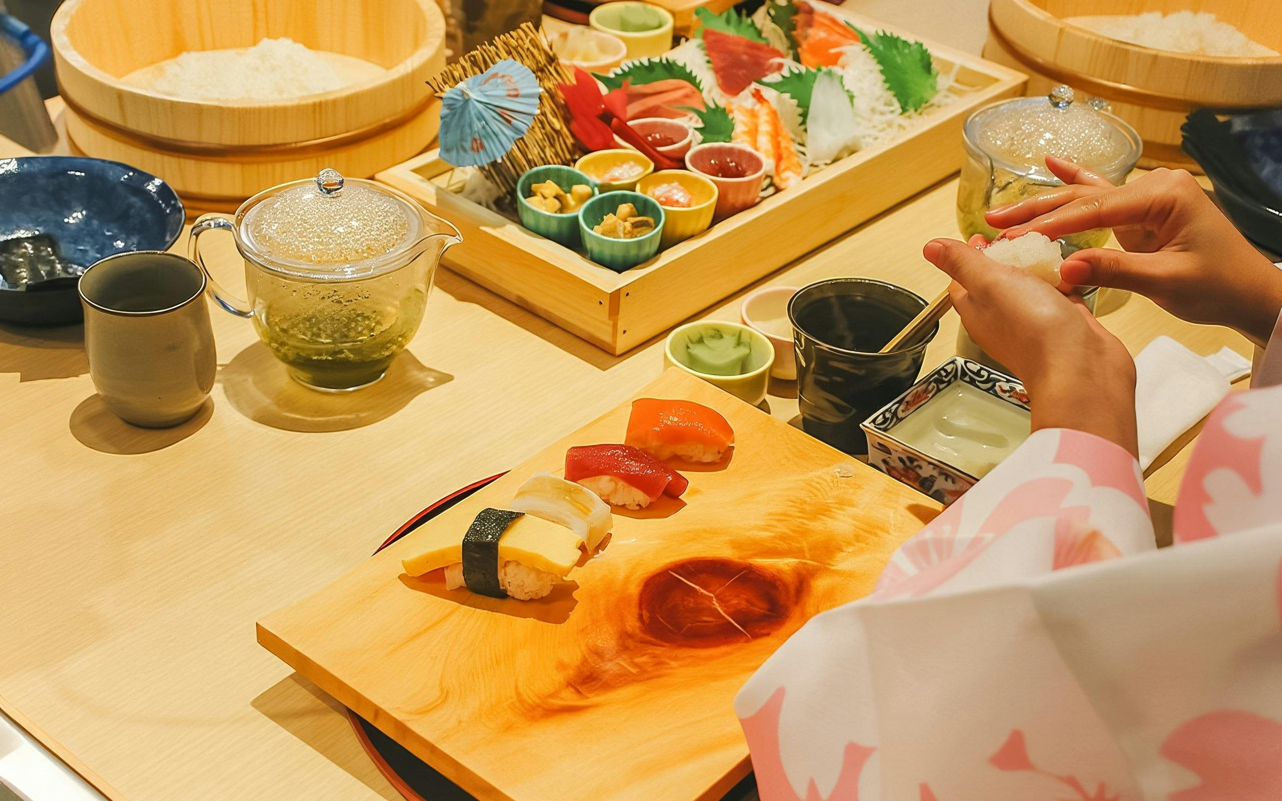 Nigiri Sushi Cooking Class Near Tokyo Tower