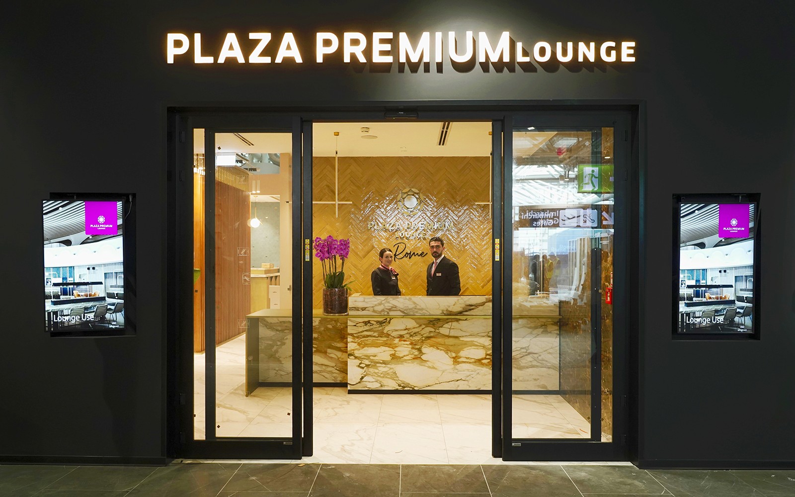 Rome Leonardo da Vinci-Fiumicino Airport: Plaza Premium Lounge at Terminal 3 — gallery 1