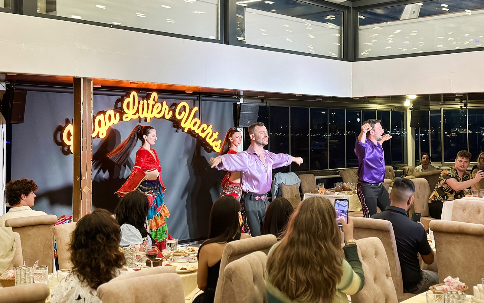 Bosphorus Dinner Cruise with Turkish Show & Private Table