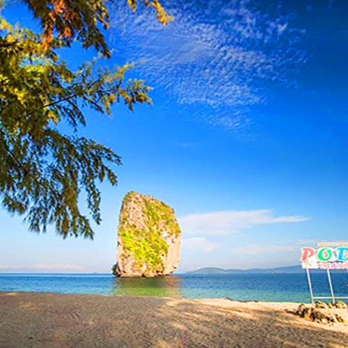 Krabi: One Day 4-Islands Hopping Snorkelling Tour by Longtail Boat or Speed Boat — gallery 1
