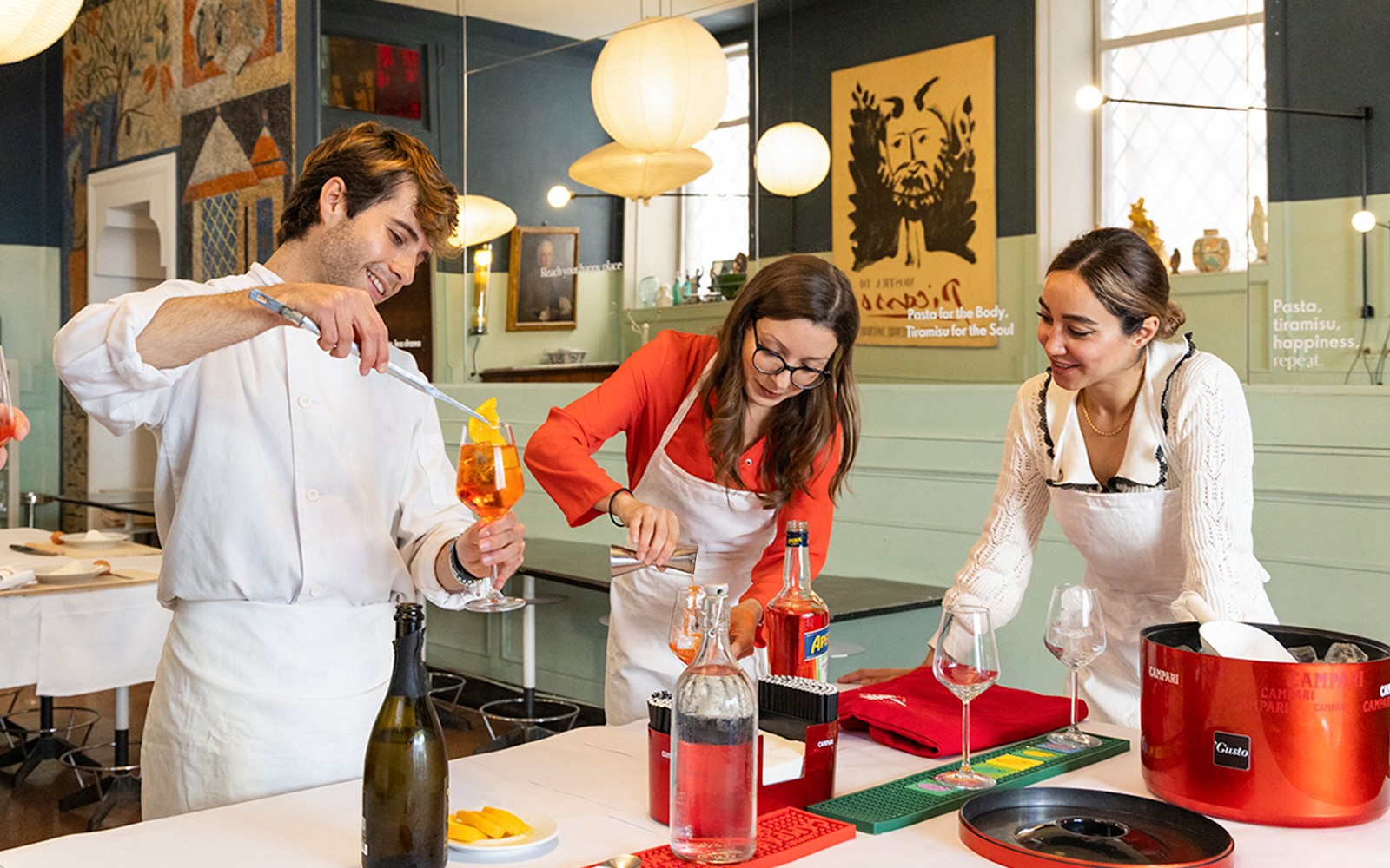 Traditional Roman Pasta and Spritz Cooking Class — gallery 3