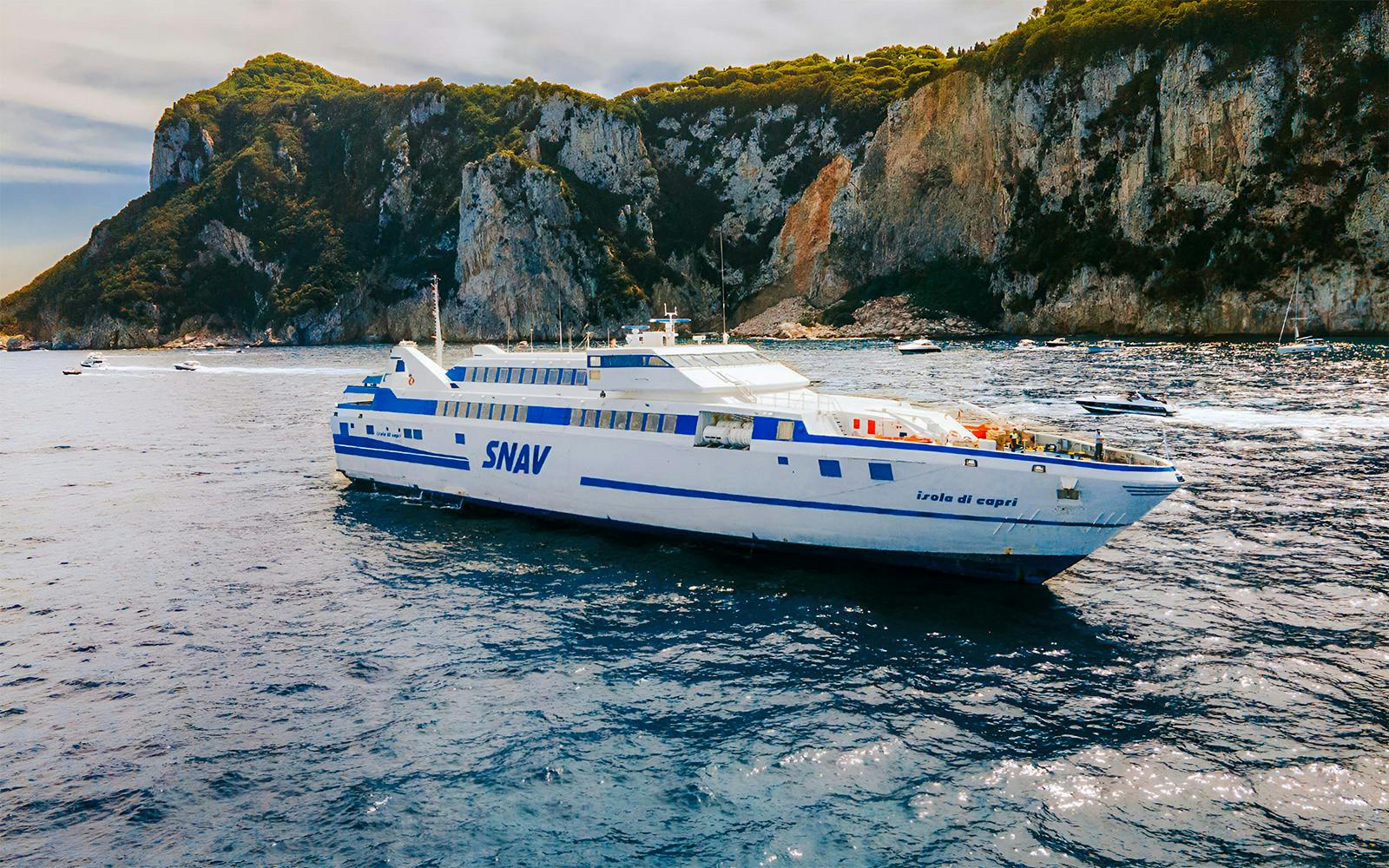 SNAV Ferry Tickets: Naples to/from Capri