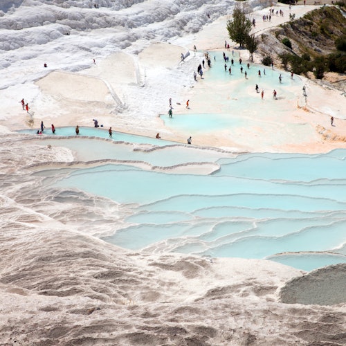 Hierapolis & Travertines of Pamukkale: Day Tour from Bodrum
