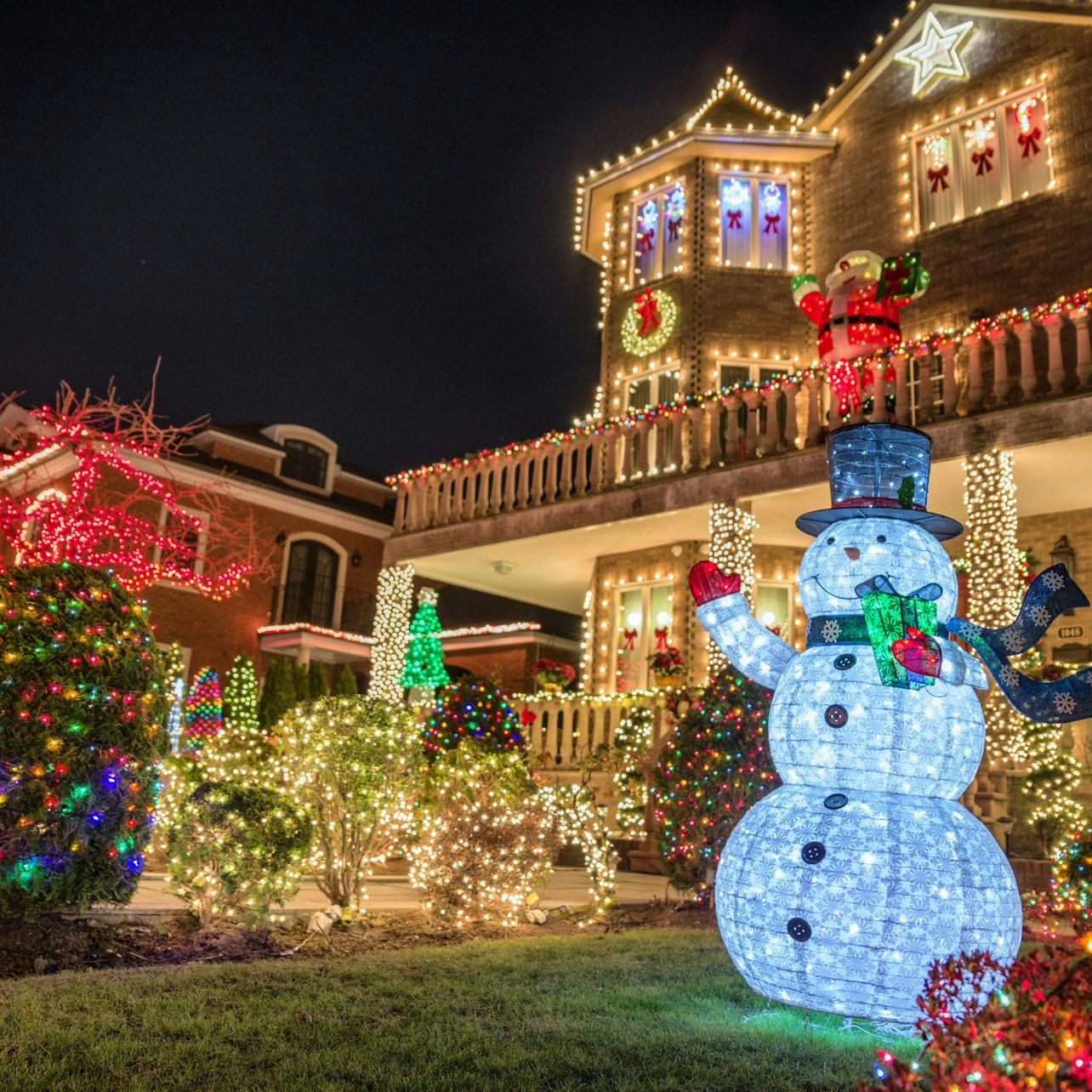 Dyker Heights Holiday Lights Tour with Hot Cocoa - venue or experience setting