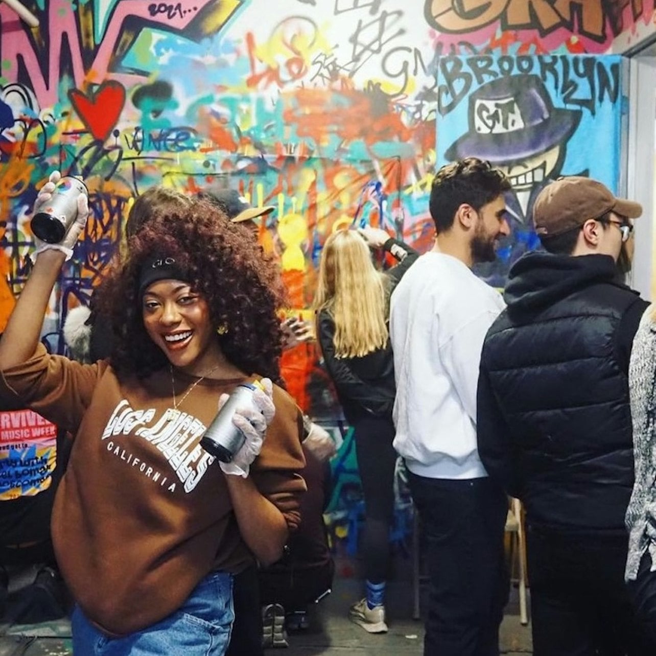 Brooklyn New York: Guided Graffiti Workshop