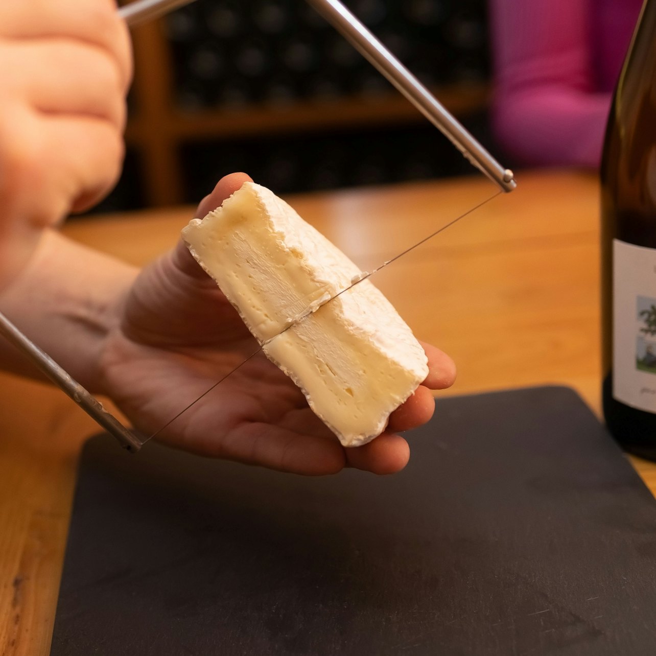 Les Caves du Louvre Cheese & Alcohol Pairing visitor view
